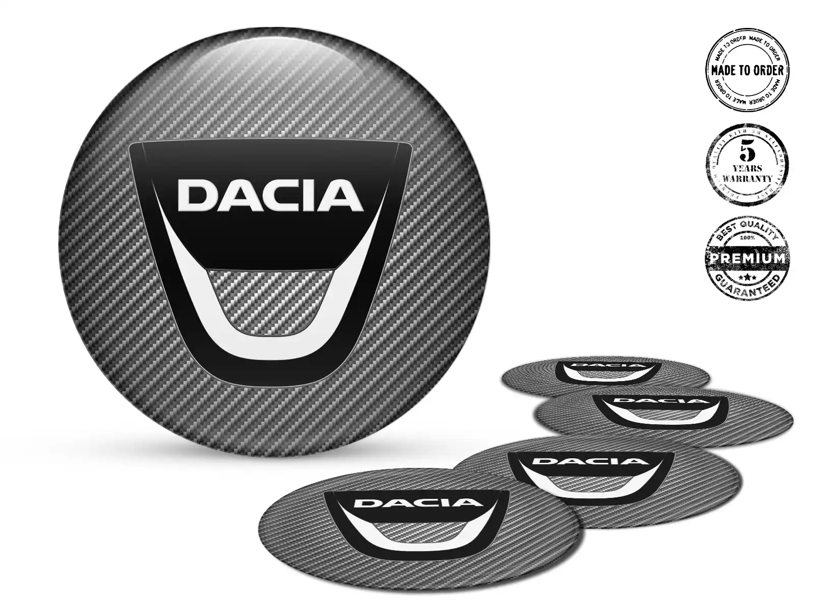 Dacia Aufkleber Dome Edition Harz Emblem Labels